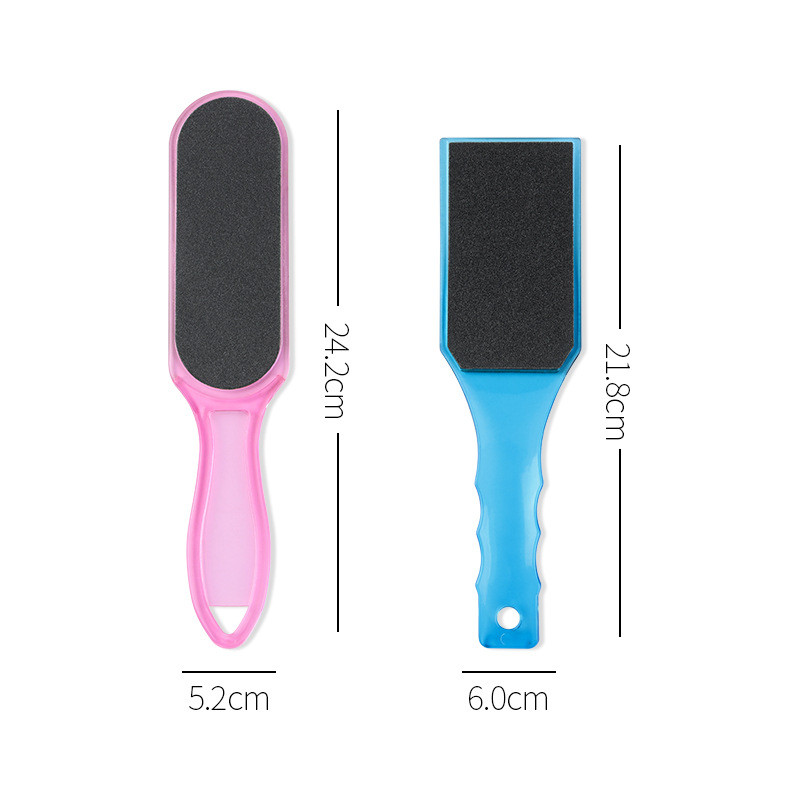 Double Sides Foot File Profesionāls kutikulas kokons Callus Remover pulēšanas pulēšanas rīki pēdu pedikīram pēdu vīles buferis