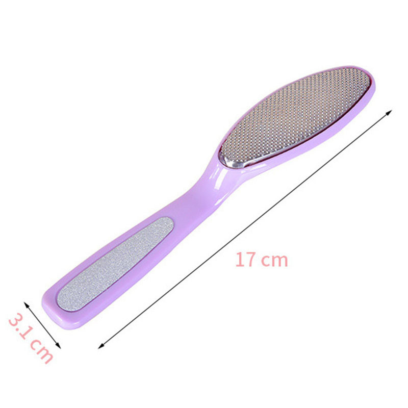 Foot Rasp Profesionāla divpusēja pēdas vīle Rasp Hard Dead Skin Callus Remover Pedikīra vīle pēdu papēžu rīve Kāju kopšanas rīki