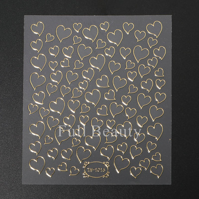 3D Laser Sakura Flower Nail Sticker Folii holografice Decalcomani Snake Star Heart Sliders adezivi Flori de cires Manichiura LATH-1035