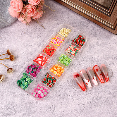 6Girds/Box Aurora Nail Art Rhinestone 3D Resin Love-Heart/Butterfly/Bow Nagu Decoration DIY Jauktu krāsu manikīra kristāls