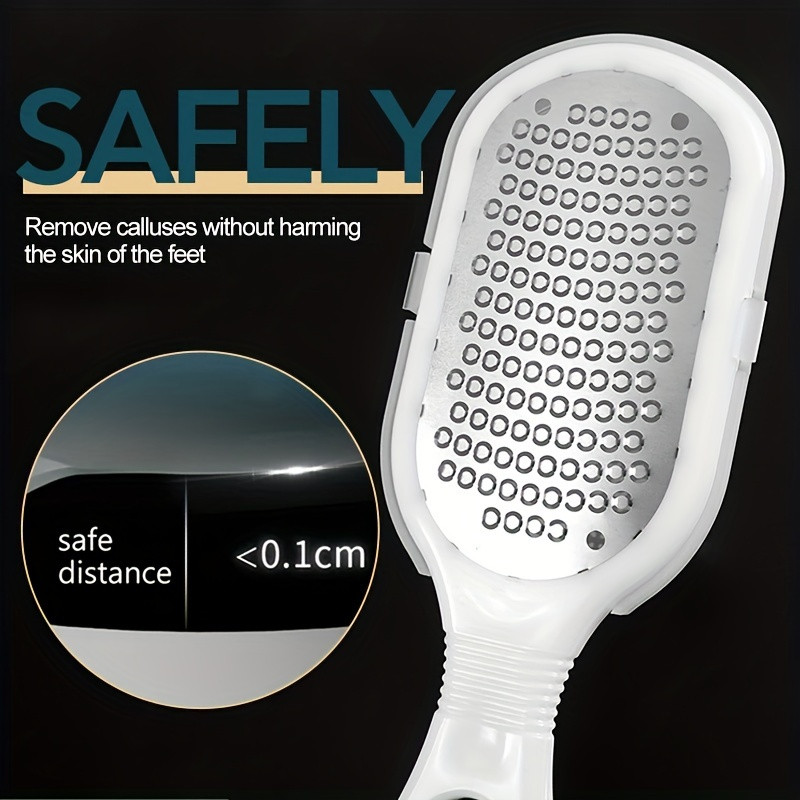 1 darabos Foot Rasp lábreszelő és bőrkeményedés eltávolító, a legjobb lábápoló pedikűr fémfelületi eszköz a kemény bőr eltávolítására, használható B felületen