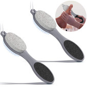 1 kom 4 u 1 kamen plovućac za stopala Turpija Alat za uklanjanje žuljeva Alat za pedikuru Ribalica za stopala Četka za stopala Žene Muškarci Alat za njegu suhih i mokrih stopala