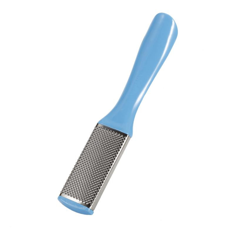 Professzionális kétoldali lábreszelő Rasp sarokreszelő Hard Dead Skin bőrkeményedés eltávolító pedikűrreszelő lábreszelő Random Color