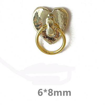 20gab. Punk Diagonāls nagu mākslas šarms 3D metāls, sens zelta/sudraba X formas nagu dekors, DIY japāņu nagu daļu aksesuāri