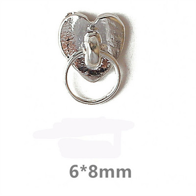 20gab. Punk Diagonāls nagu mākslas šarms 3D metāls, sens zelta/sudraba X formas nagu dekors, DIY japāņu nagu daļu aksesuāri