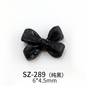 20Gb Mini 6*4,5 mm Nail Art Caurspīdīga Plakana Sirds Bowknot Juvelierizstrādājumi Želejas Sveķu Bowtie 3D Nail Art Decoration Nagu mākslas aksesuāri