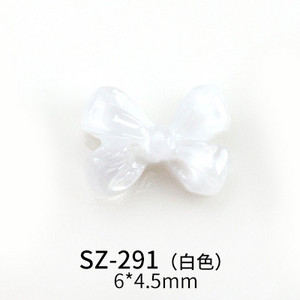 20Gb Mini 6*4,5 mm Nail Art Caurspīdīga Plakana Sirds Bowknot Juvelierizstrādājumi Želejas Sveķu Bowtie 3D Nail Art Decoration Nagu mākslas aksesuāri