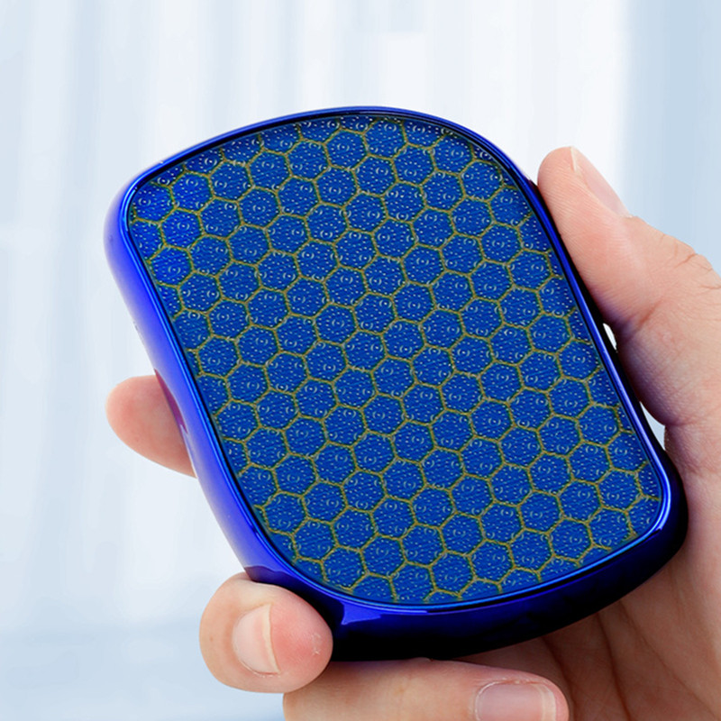 Slefuit de picior din sticlă nano pentru a îndepărta calusurile pielii moarte piatră de șlefuit pe călcâi pentru răzuire pe talpă piatră de șlefuit pedichiură