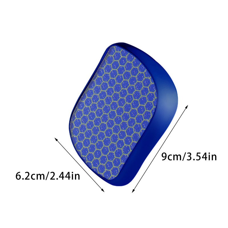 Slefuit de picior din sticlă nano pentru a îndepărta calusurile pielii moarte piatră de șlefuit pe călcâi pentru răzuire pe talpă piatră de șlefuit pedichiură