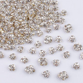 10 gab. 3D spīdīgi pāļu urbji nagu dārgakmens Rhinestones balti mirdzoši grezni kristāla dimanti nagu mākslas dekori DIY rotaslietas manikīrs