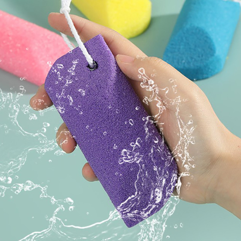 Pēdu pīlinga pedikīra rokturis, PU pumeka akmens skrāpis pēdas vīle Dead Hard, raupja, sausa āda skrubis Callus Remover