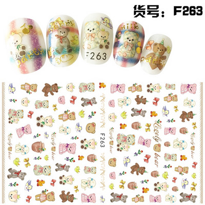 Ziedu sērijas nagu ūdens uzlīmes uzlīmes Sakura margrietiņa lavandas ziedu raksta pārneses uzlīme manikīrs nagu mākslas dekors