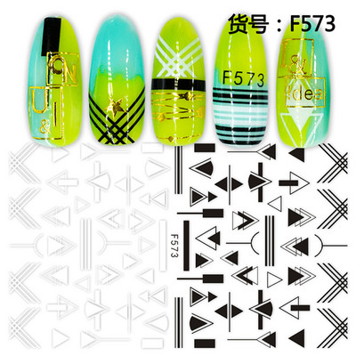 Ziedu sērijas nagu ūdens uzlīmes uzlīmes Sakura margrietiņa lavandas ziedu raksta pārneses uzlīme manikīrs nagu mākslas dekors