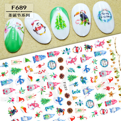 Ziedu sērijas nagu ūdens uzlīmes uzlīmes Sakura margrietiņa lavandas ziedu raksta pārneses uzlīme manikīrs nagu mākslas dekors