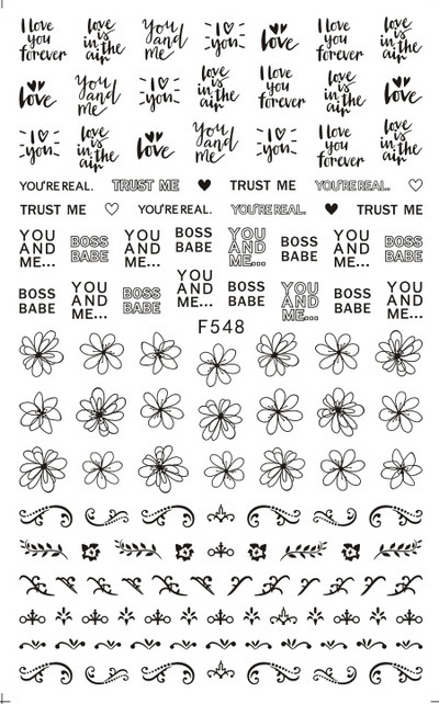 Ziedu sērijas nagu ūdens uzlīmes uzlīmes Sakura margrietiņa lavandas ziedu raksta pārneses uzlīme manikīrs nagu mākslas dekors