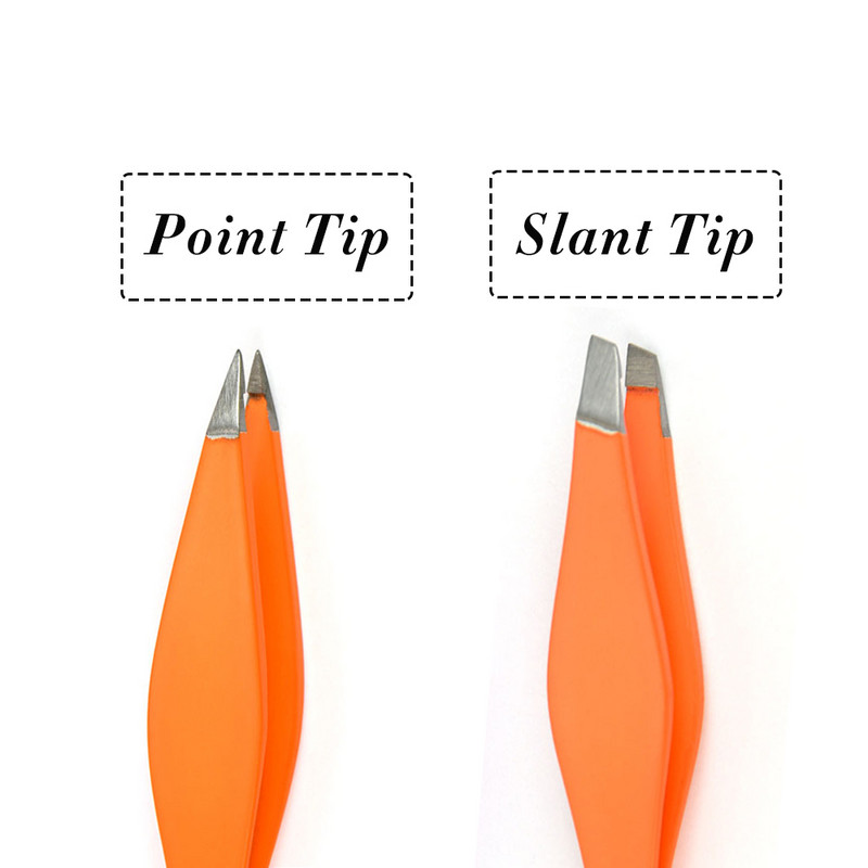 1 gab. Divu galviņu uzacu pincete daudzfunkcionāls skropstu pieaudzēšanas klips Antistatisks slīps un smails pincetes grima rīki