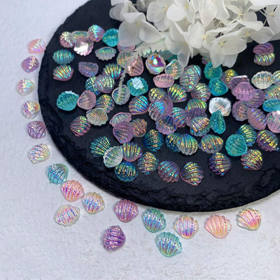 10gb 3D krāsaini sveķu kristāla zvaigzne nagu mākslas piekariņi Kawaii Pentagram nagu rhinestones dekorācijas DIY nagu aksesuāri piederumi