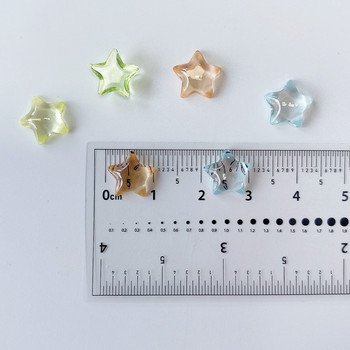 30PCS Прозрачни звезди с плосък гръб 3D Nail Art Rhinestone Charms Аксесоари за бижута Части за маникюр Консумативи за декорация на нокти