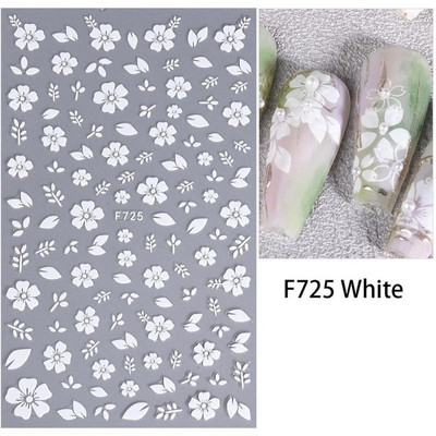 Dragonfly Spider Butterfly 5D mīksts reljefs reljefs pašlīmējošs nagu mākslas dekors uzlīme Bowknot kukaiņu manikīra uzlīme Y2K