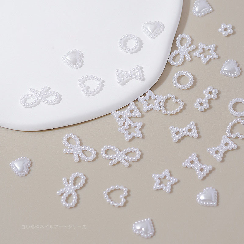 Akrilne privjeske za nokte Easy Diy Pearls Privjesci za nokte Star Ručno izrađeni dodaci za nokte Diy nokti Potraženi 3d Nail Art privjesci Razni