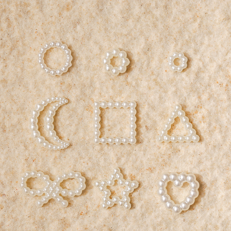 Akrilne privjeske za nokte Easy Diy Pearls Privjesci za nokte Star Ručno izrađeni dodaci za nokte Diy nokti Potraženi 3d Nail Art privjesci Razni