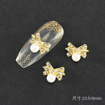10 gab./partija Vintage Rhinestone nagu piekariņi 3D emalja bišu zirnekļa lācis metāla sakausējums kristāla rotaslietas manikīrs DIY nagu mākslas rotājumi