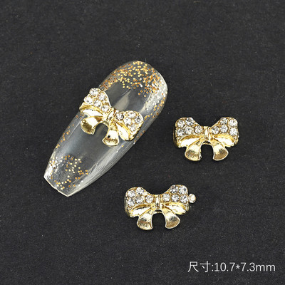 10 gab./partija Vintage Rhinestone nagu piekariņi 3D emalja bišu zirnekļa lācis metāla sakausējums kristāla rotaslietas manikīrs DIY nagu mākslas rotājumi