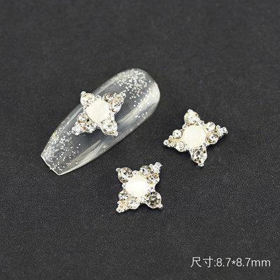 10 gab./partija Vintage Rhinestone nagu piekariņi 3D emalja bišu zirnekļa lācis metāla sakausējums kristāla rotaslietas manikīrs DIY nagu mākslas rotājumi