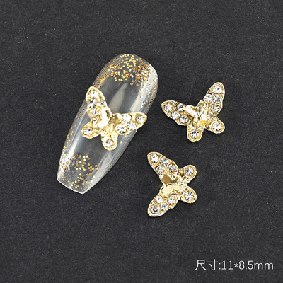 10 gab./partija Vintage Rhinestone nagu piekariņi 3D emalja bišu zirnekļa lācis metāla sakausējums kristāla rotaslietas manikīrs DIY nagu mākslas rotājumi