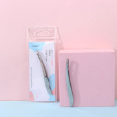 Nerūsējošais uzacu klips DIY lodēšanas uzacu apgriešanas rīks karstumizturīgs augstas precizitātes skropstu pieaudzēšanas pincetes sievietēm