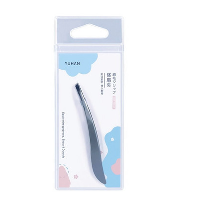 Nerūsējošais uzacu klips DIY lodēšanas uzacu apgriešanas rīks karstumizturīgs augstas precizitātes skropstu pieaudzēšanas pincetes sievietēm