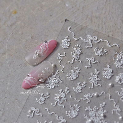 Pearl Love zelta sudraba ķēde augstas kvalitātes 5D kristāla dimanta nagu uzlīme nagu mākslas uzlīme dizaina manikīra rīks T-3112