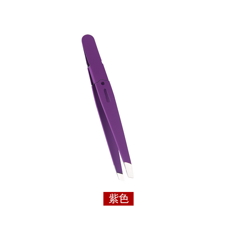 Pinceta za obrve Šarene dlake Ljepota Fine Hairs Puller od nehrđajućeg čelika Kose kopče za obrve Alati za uklanjanje šminke