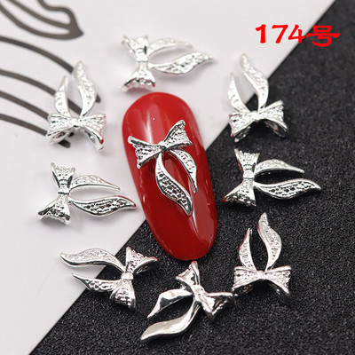 10GAB Luksusa sakausējuma nagu mākslas planēta Rhinestone piekariņi Nagi dekorēšanas piederumi Planet Cross Juvelierizstrādājumu aksesuāri Manikīra daļas