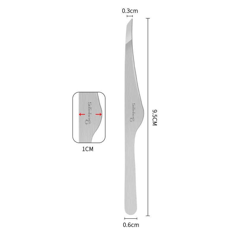 Pinceta za obrve Private Label Najbolje kose pincete za obrve Pinceta za uklanjanje dlačica od nehrđajućeg čelika