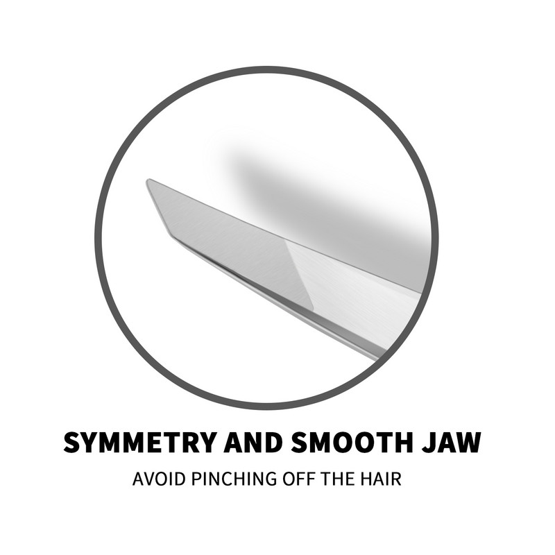 Pinceta za obrve Private Label Najbolje kose pincete za obrve Pinceta za uklanjanje dlačica od nehrđajućeg čelika