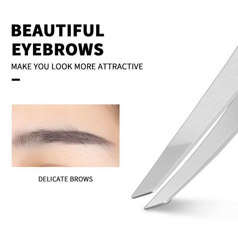 Pinceta za obrve Private Label Najbolje kose pincete za obrve Pinceta za uklanjanje dlačica od nehrđajućeg čelika