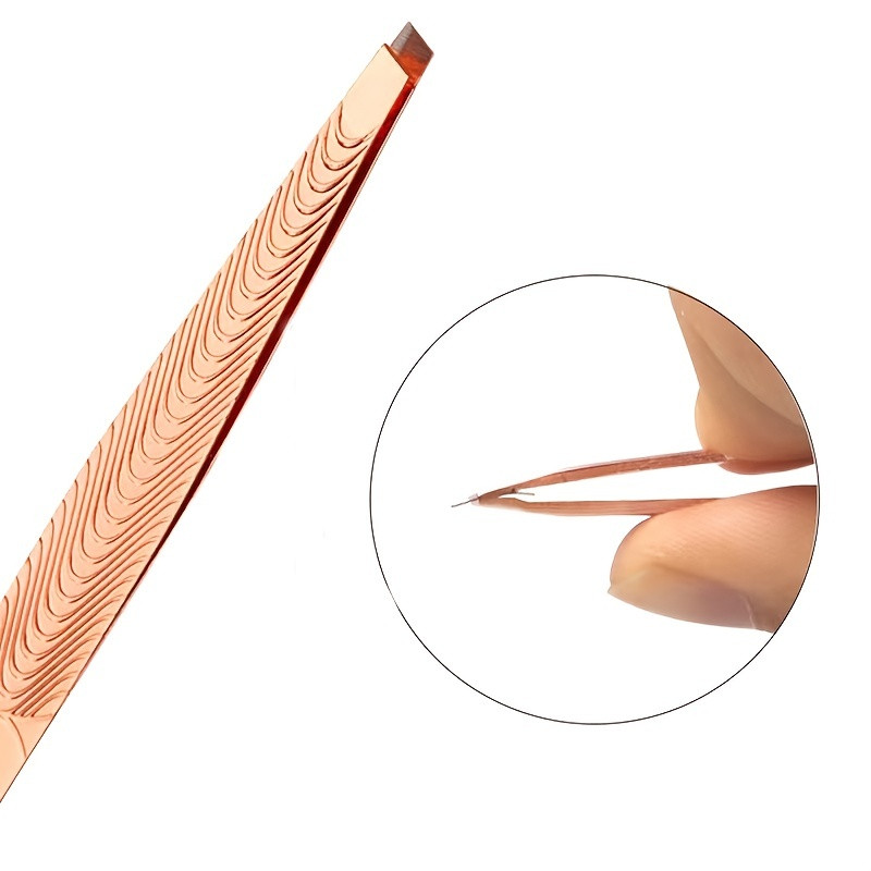 1Pcs Pinceta za obrve Trimer Profesionalni alat za uklanjanje dlačica s obrva za bradu i trepavice za šminku za muškarce ili žene