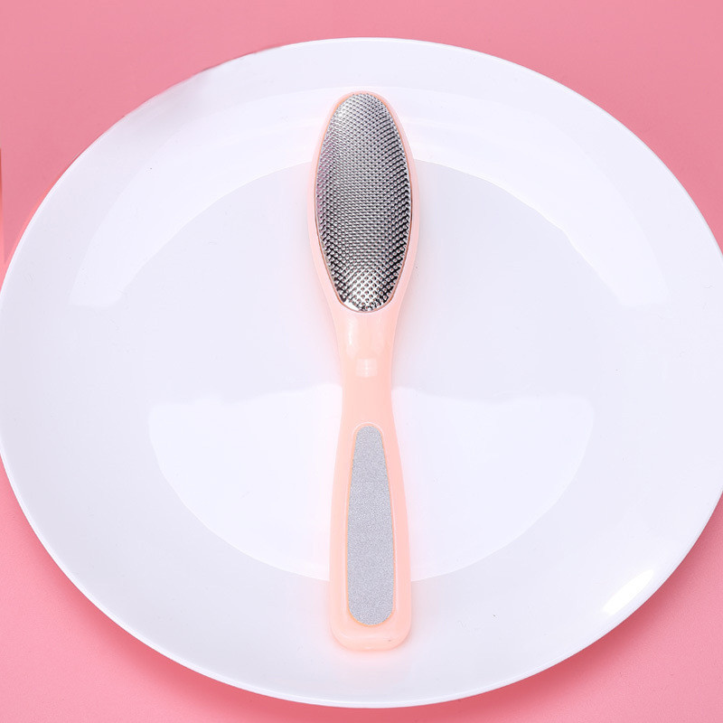 Turpija za stopala Pedikura Rašpice za žuljeve Sredstvo za uklanjanje mrtve kože Piling od nehrđajućeg čelika Profesionalni dvostrani alati za njegu stopala Dropshipping TSLM1