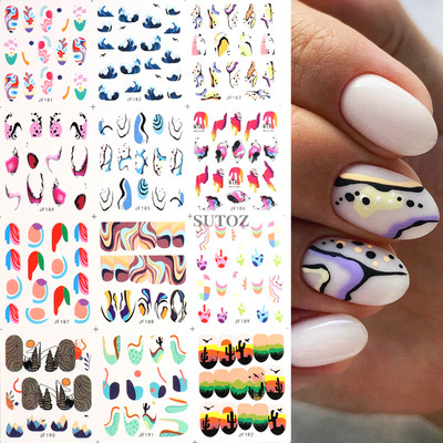 Tulpes Ziedi Ūdens Nagu uzlīmes Lapu pārnēsāšanas nagu uzlīmes Pavasara Vasaras Dekorācijas Sniegpulkstenītes Ūdenszīmes Slīdnis LEBBN2269-2280