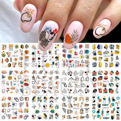 Tulpes Ziedi Ūdens Nagu uzlīmes Lapu pārnēsāšanas nagu uzlīmes Pavasara Vasaras Dekorācijas Sniegpulkstenītes Ūdenszīmes Slīdnis LEBBN2269-2280