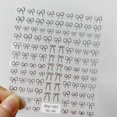 1 ks 3D kreslené dúhové nálepky na nechty, módne kawaii dizzy púdrové lícenky, lepidlo na prenos, dekorácie na nechty, slidery, DIY