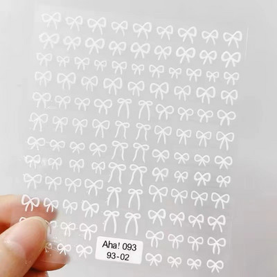 1 ks 3D kreslené dúhové nálepky na nechty, módne kawaii dizzy púdrové lícenky, lepidlo na prenos, dekorácie na nechty, slidery, DIY