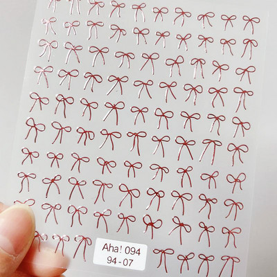 1 ks 3D kreslené dúhové nálepky na nechty, módne kawaii dizzy púdrové lícenky, lepidlo na prenos, dekorácie na nechty, slidery, DIY