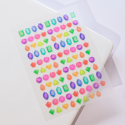 Komplekts 3D Stars Nails Art uzlīmes Zelta/Sudraba/Rožu zelta uzlīmes Pašlīmējošās Hologrāfiskās Lāzerzvaigznes uzlīmes Manikīra piederumi