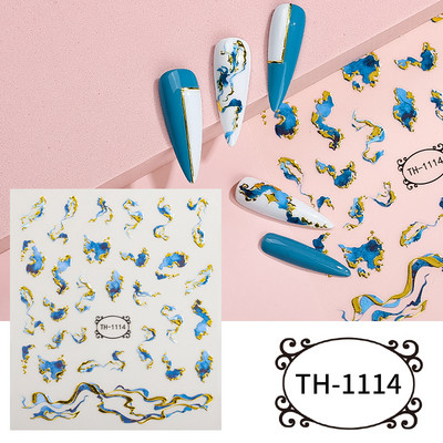 3D αυτοκόλλητα νυχιών Heart Love Lip Flower Αυτοκόλλητα Sliders Διακόσμηση νυχιών για την Ημέρα του Αγίου Βαλεντίνου Αξεσουάρ μανικιούρTRCJ