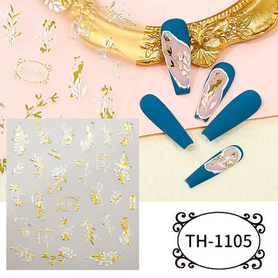 3D αυτοκόλλητα νυχιών Heart Love Lip Flower Αυτοκόλλητα Sliders Διακόσμηση νυχιών για την Ημέρα του Αγίου Βαλεντίνου Αξεσουάρ μανικιούρTRCJ