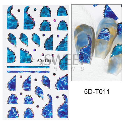 5D mirdzoša reljefa nagu uzlīme ar lāzeru, vienkāršs zieds margrietiņa tauriņš mīlestības sirds svītru mežģīņu slīdnis, hologrāfisks dekors BE5D-T