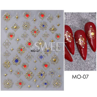 5D mirdzoša reljefa nagu uzlīme ar lāzeru, vienkāršs zieds margrietiņa tauriņš mīlestības sirds svītru mežģīņu slīdnis, hologrāfisks dekors BE5D-T