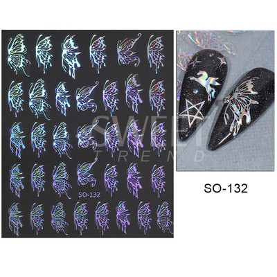 5D mirdzoša reljefa nagu uzlīme ar lāzeru, vienkāršs zieds margrietiņa tauriņš mīlestības sirds svītru mežģīņu slīdnis, hologrāfisks dekors BE5D-T